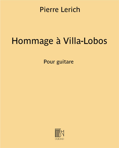 Hommage à Villa-Lobos — Pierre Lerich