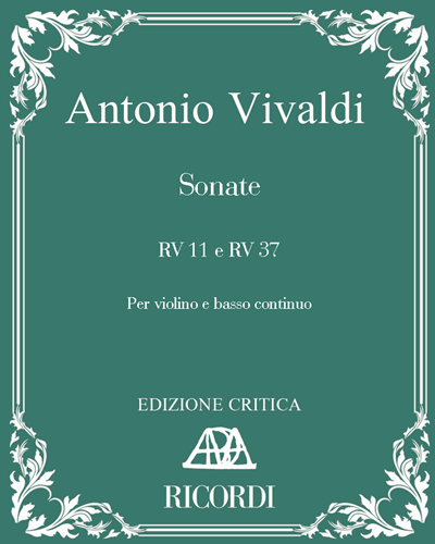 Sonata, RV 11 & RV 37 — Antonio Vivaldi