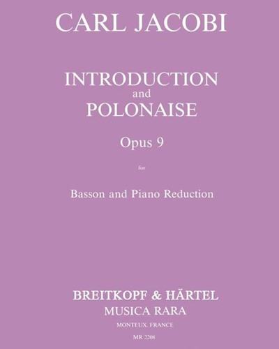 Introduction and Polonaise, op. 9 — Carl Jacobi