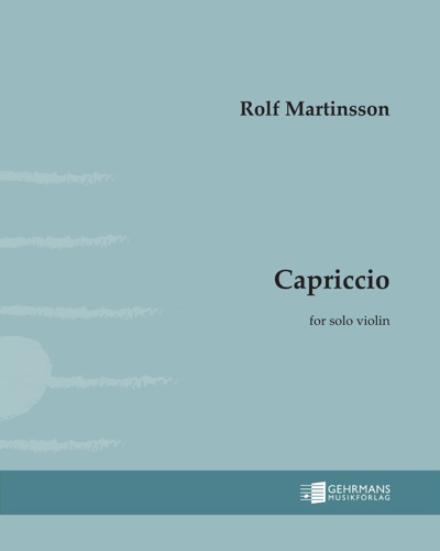 Capriccio — Rolf Martinsson
