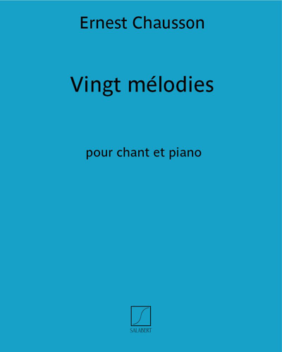 Twenty Songs for Voice and Piano — 肖松