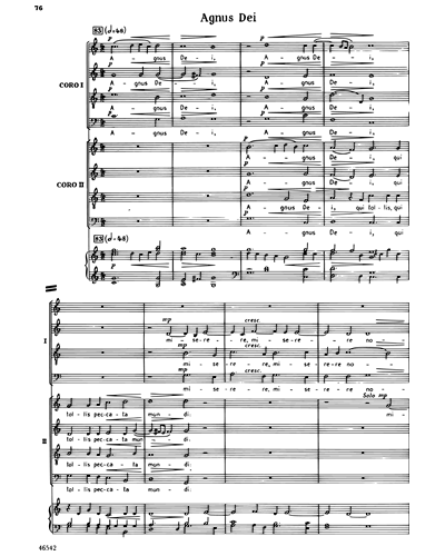 Agnus Dei (from 'Messa Concertata') — 弗朗切斯科·卡瓦利