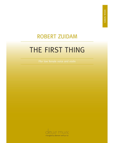 The First Thing — Robert Zuidam