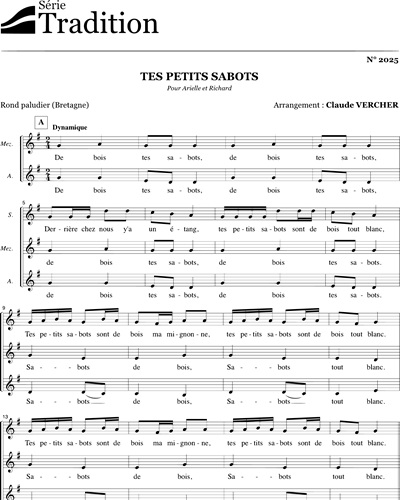 Tes petits sabots — Claude Vercher