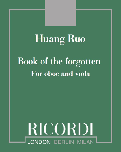 Book of the Forgotten — 黄若