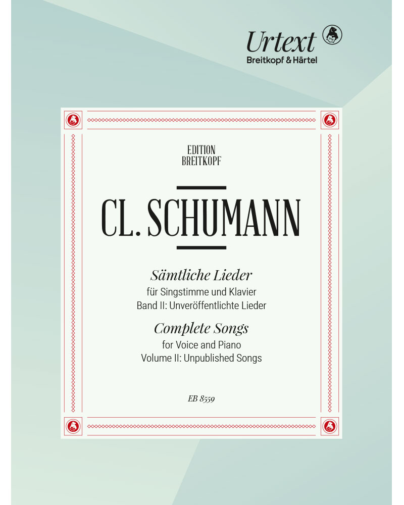 Complete Songs, Vol. 2 — Clara Schumann