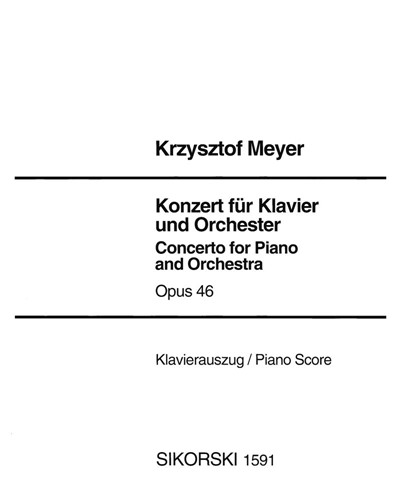 Concerto, op. 46 — Krzysztof Meyer