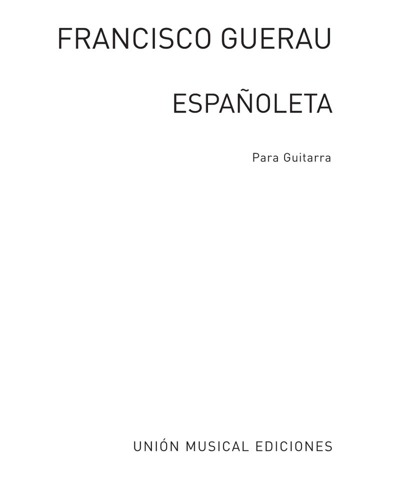 Españoleta — Francisco Guerau