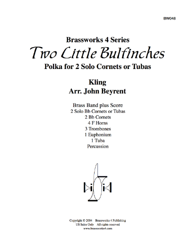 Two Little Bullfinches — Henri Kling