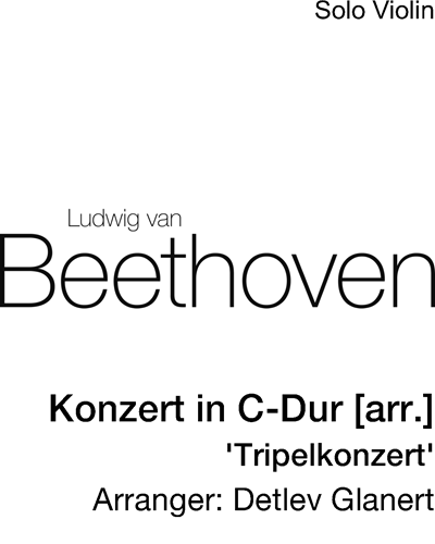Concerto in C major, op. 56 [Arrangement] — 贝多芬