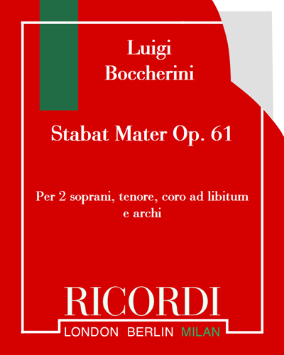Stabat Mater, op. 61 — 博凯里尼