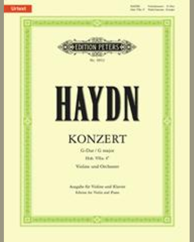 Concerto No. 2 in G Hob.VIIa/4 — Joseph Haydn