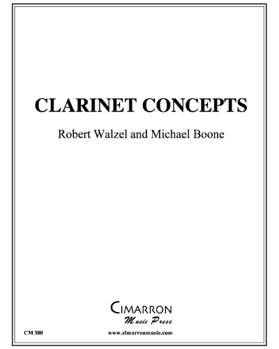 Clarinet Concepts — Michael Boone