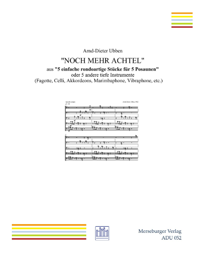 Noch mehr Achtel (from '5 einfache rondoartige Stücke') — Arnd-Dieter Ubben