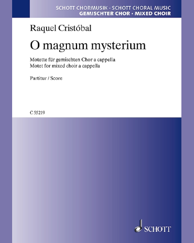 O magnum mysterium — Raquel Cristóbal