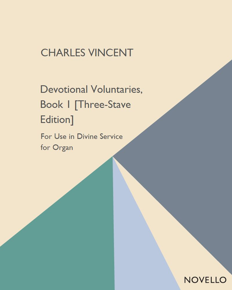 Devotional Voluntaries, Book 1 [Three-Stave Edition] — Charles John Vincent