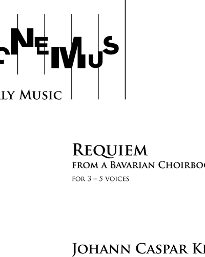 Requiem (from a Bavarian choirbook) — Johann Caspar Kerll