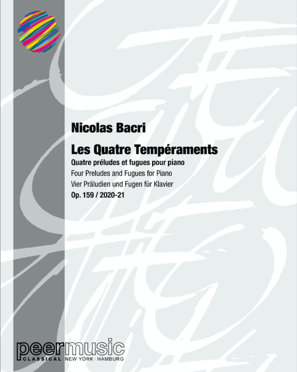 Les quatre tempéraments, op. 159 — 尼古拉·巴克里