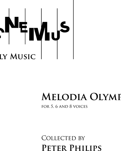 Melodia Olympica — Peter Philips