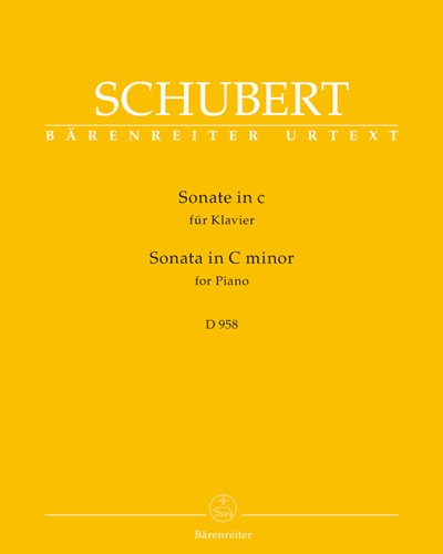 Piano Sonata in C minor, D. 958 — Franz Schubert