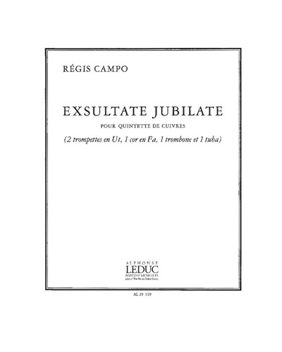 Exsultate Jubilate — Régis Campo