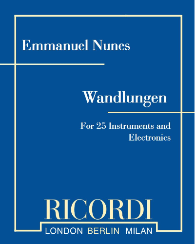 Wandlungen — Emmanuel Nunes