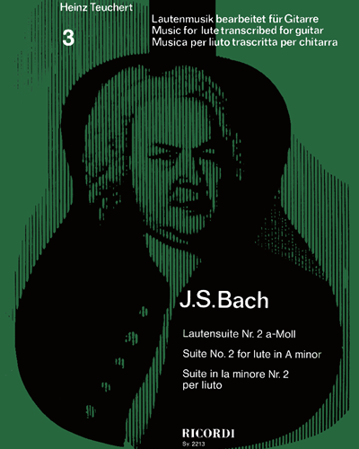 Lautensuite No. 2 in A minor — 巴赫
