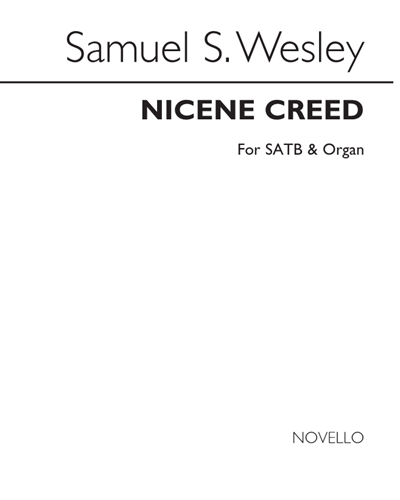 Nicene Creed — Samuel Wesley