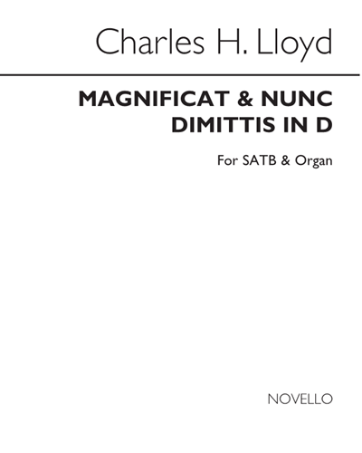 Magnificat & Nunc Dimittis (in D) — Charles Harford Lloyd