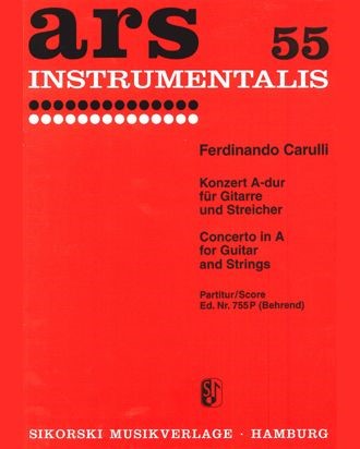 Concerto in A major, op. 8 — 卡鲁里