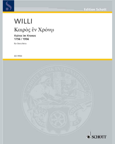 Kairos im Kronos 1756 / 1956 — Herbert Willi