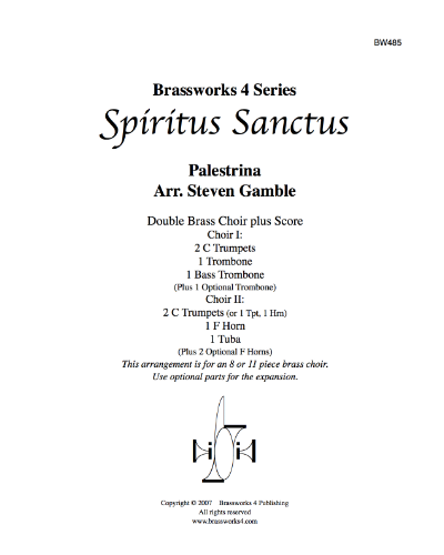 Spiritus Sanctus — Giovanni Pierluigi da Palestrina