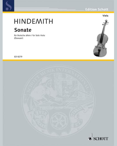 Viola Sonata, opp. 11 no. 5, 25 no. 1, 31 no. 4 — 欣德米特
