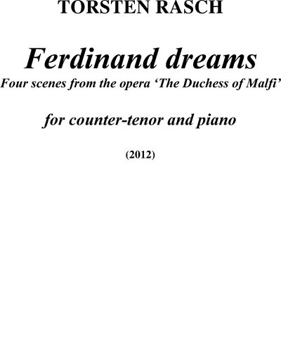 Ferdinand dreams... — Torsten Rasch