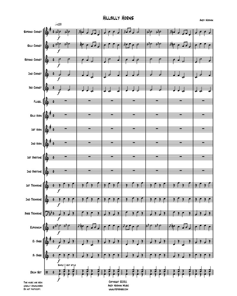 Hillbilly Horns — Andrew Norman