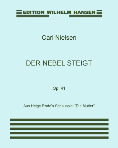 Der Nebel steigt, op. 41 — 尼尔森