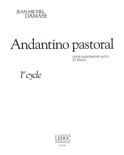 Andantino pastoral — Jean-Michel Damase