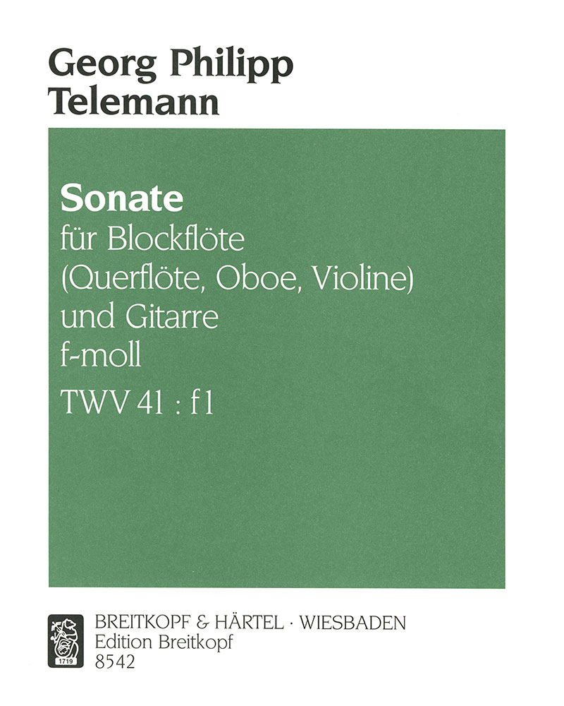 Sonate f-moll — 泰勒曼