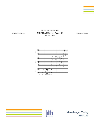 Meditation on Psalm 98 — Manfred Schlenker