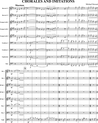 Chorales and Imitations — Michael Stewart