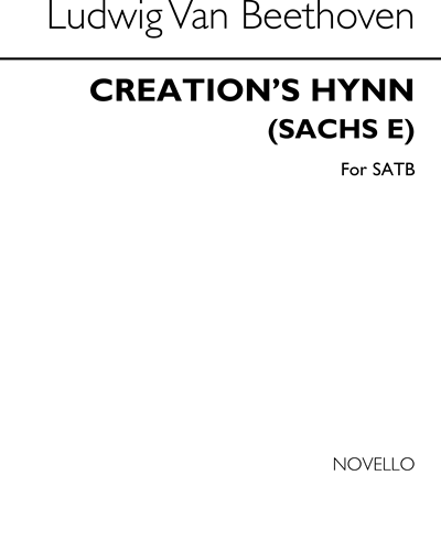 Creation's Hymn — 贝多芬