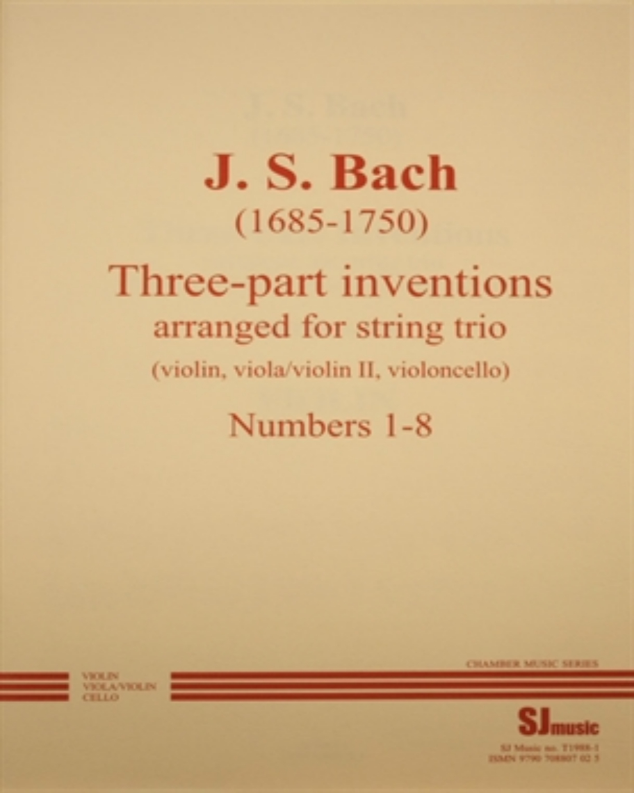 Three-Part Inventions (Nos. 1-8) — 巴赫