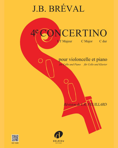 Concertino No. 4 for Cello in C major — Jean-Baptiste Bréval
