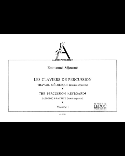 Les claviers de percussion, Vol. 1 — Emmanuel Séjourné