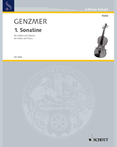 1st Sonatina — Harald Genzmer