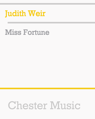 Miss Fortune — 朱迪思·韦尔