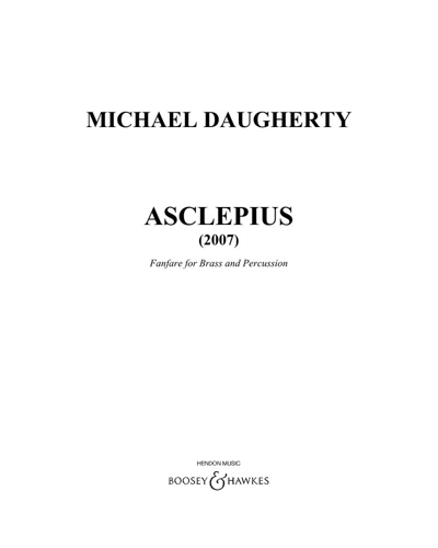 Asclepius — Michael Daugherty