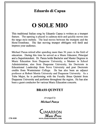 O sole mio — 爱德华多·迪·卡普阿