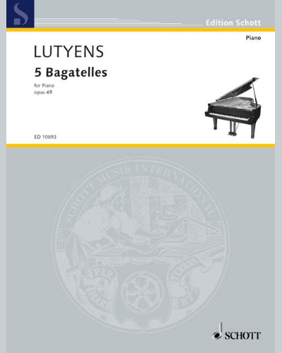 Five Bagatelles — Elisabeth Lutyens