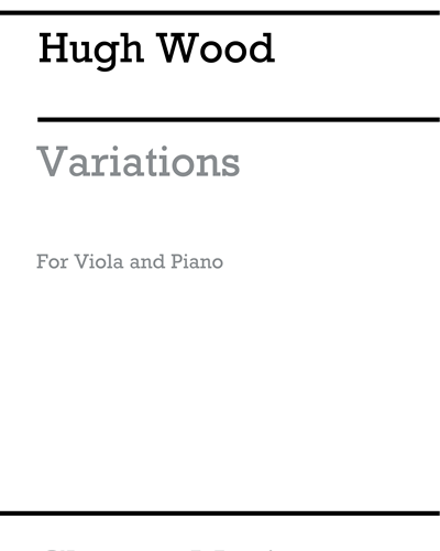 Variations (for Viola and Piano) — Hugh Wood